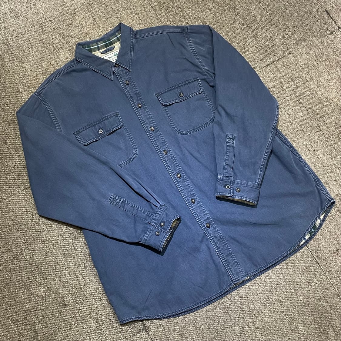 (XL) L.L.Bean 엘엘빈 코튼 워크 셔츠 상품이미지1