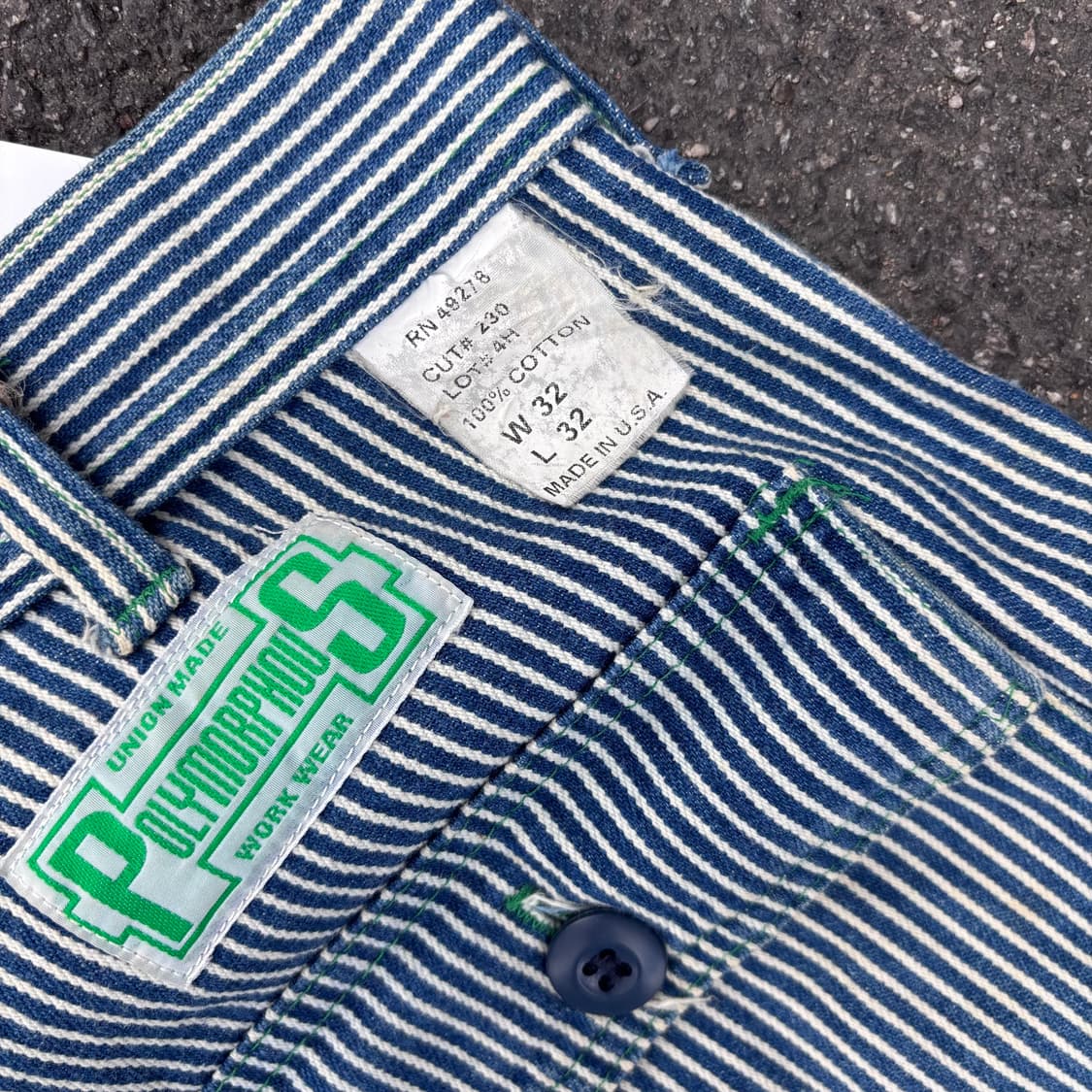 미국 폴리모포스 히코리 워크 팬츠 상품이미지9