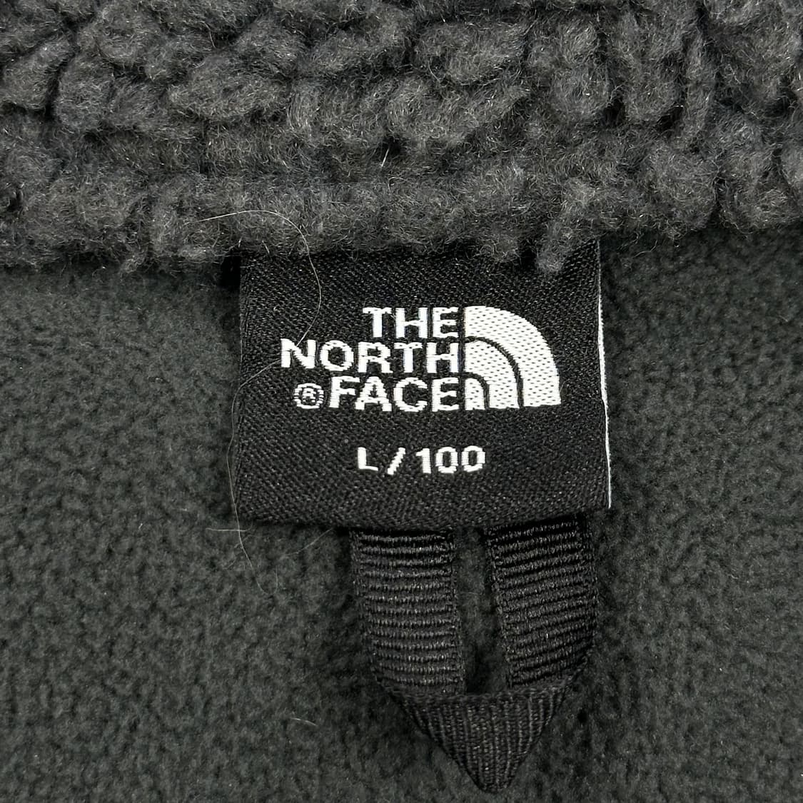 노스페이스 50주년 성조기 차콜 후리스 자켓 (L) 상품이미지5