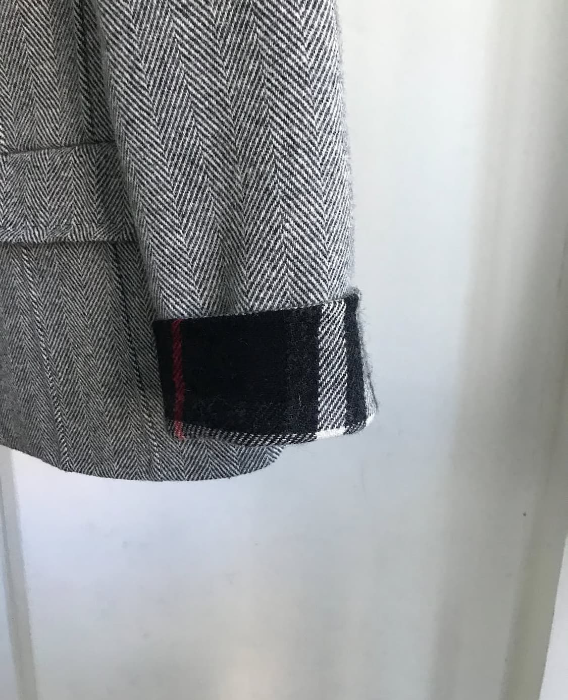 버버리 캐시미어 핸드메이드 자켓 상품이미지5