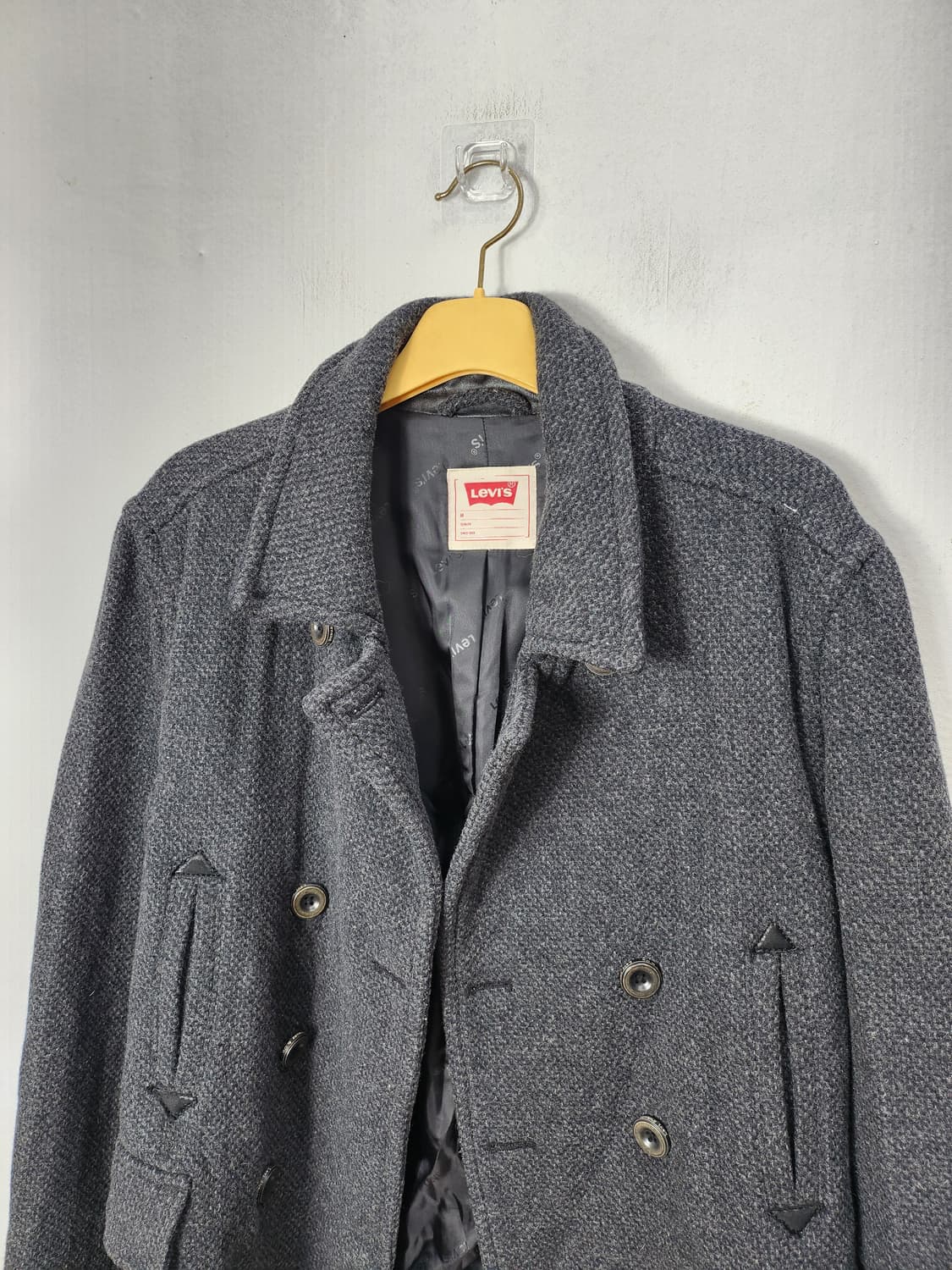 (빈티지)리바이스 남성 울모직 피코트 95 M 상품이미지2