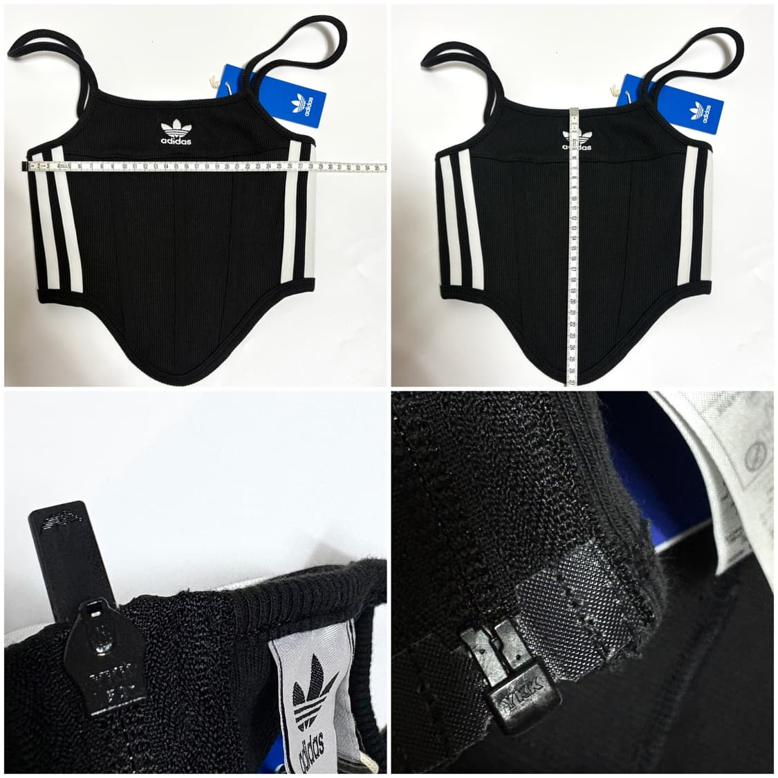 (택달린 새상품) 정품 아디다스 코르셋 브라탑 상품이미지4