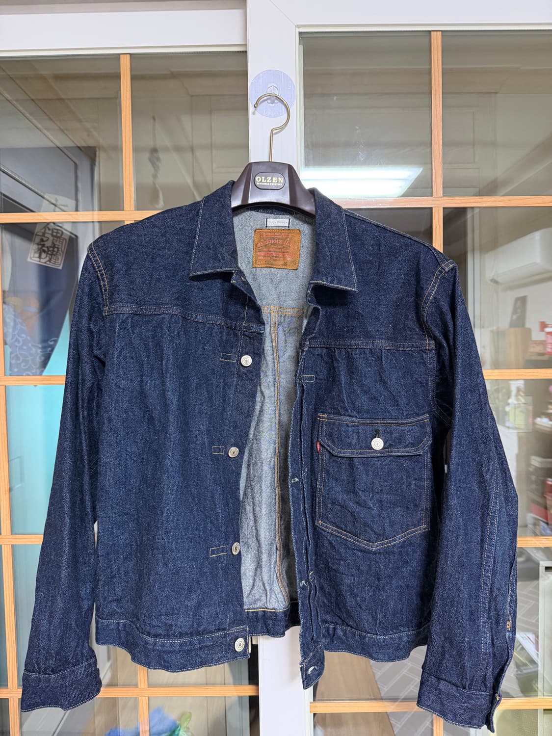 웨어하우스 덕디거 1세대 데님 자켓 46사이즈 상품이미지1