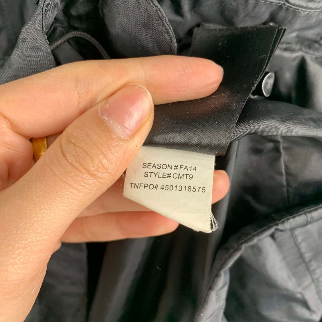 노스페이스 하이벤트 블랙 바람막이 상품이미지6