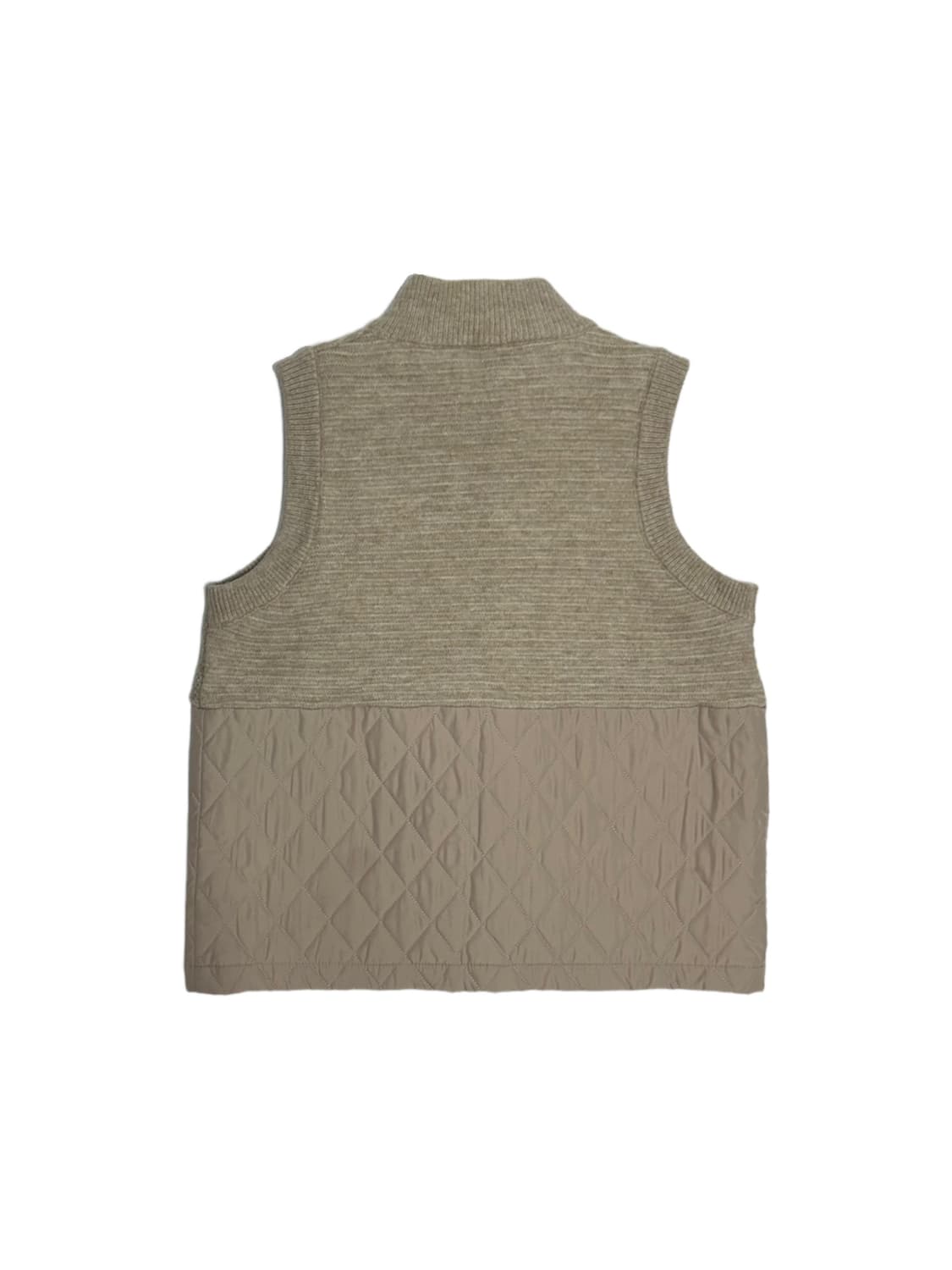 Memoreed 니트 누빔 조끼 집업 자켓 상품이미지5