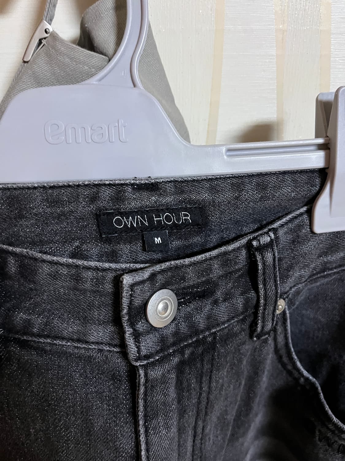 Own hour signature jeans (black gray) M사 상품이미지4