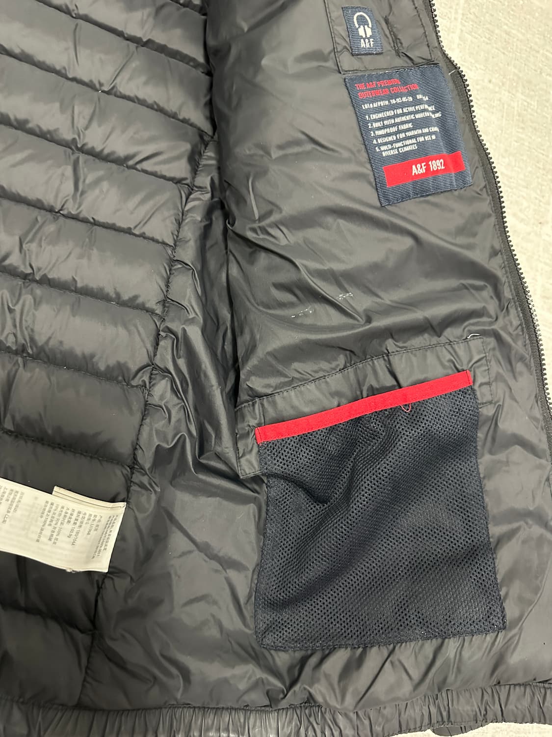 아베크롬비 라이트웨이트 다운 자켓 상품이미지8