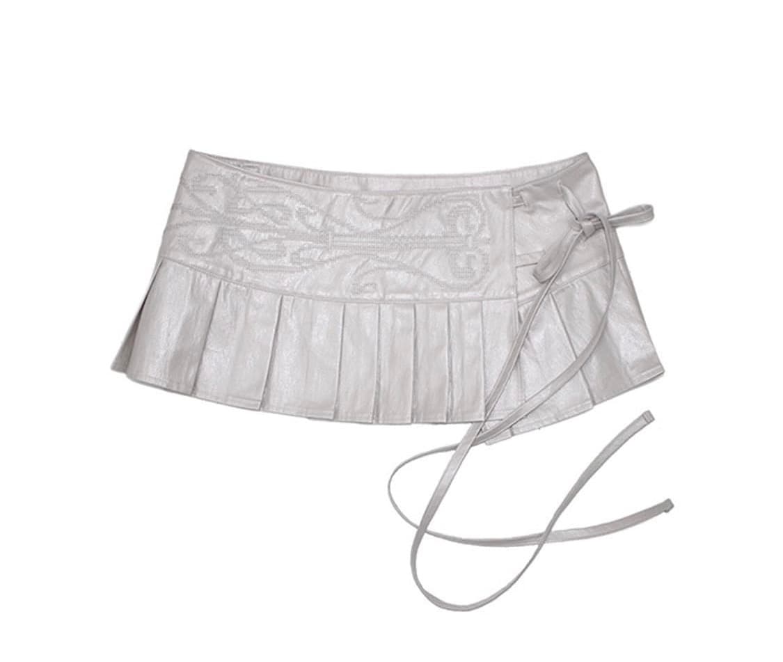 Bonnae 랩스커트 핑크  상품이미지1