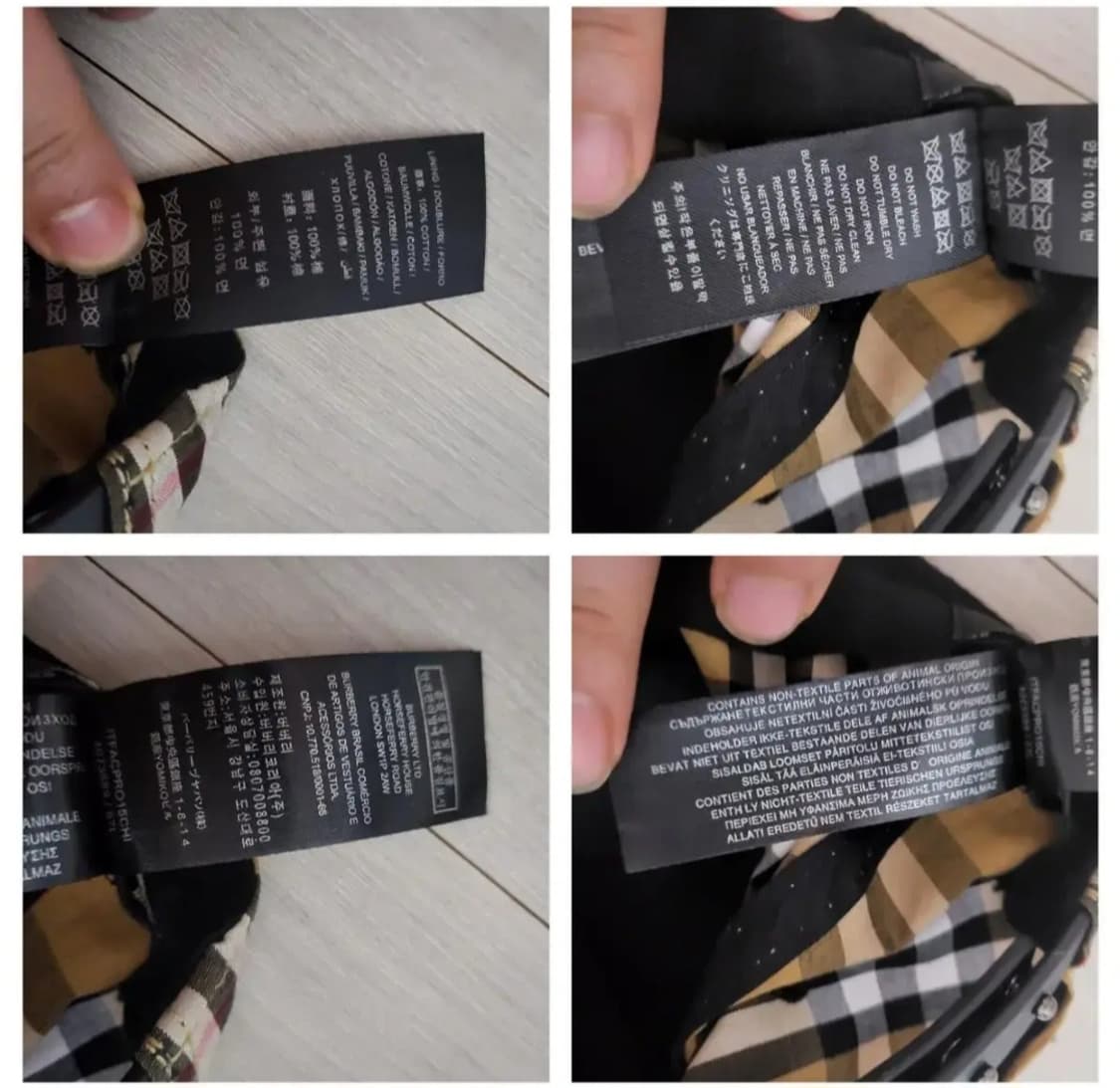 (M/L) 버버리모자 버버리체크모자 버버리볼캡 상품이미지10