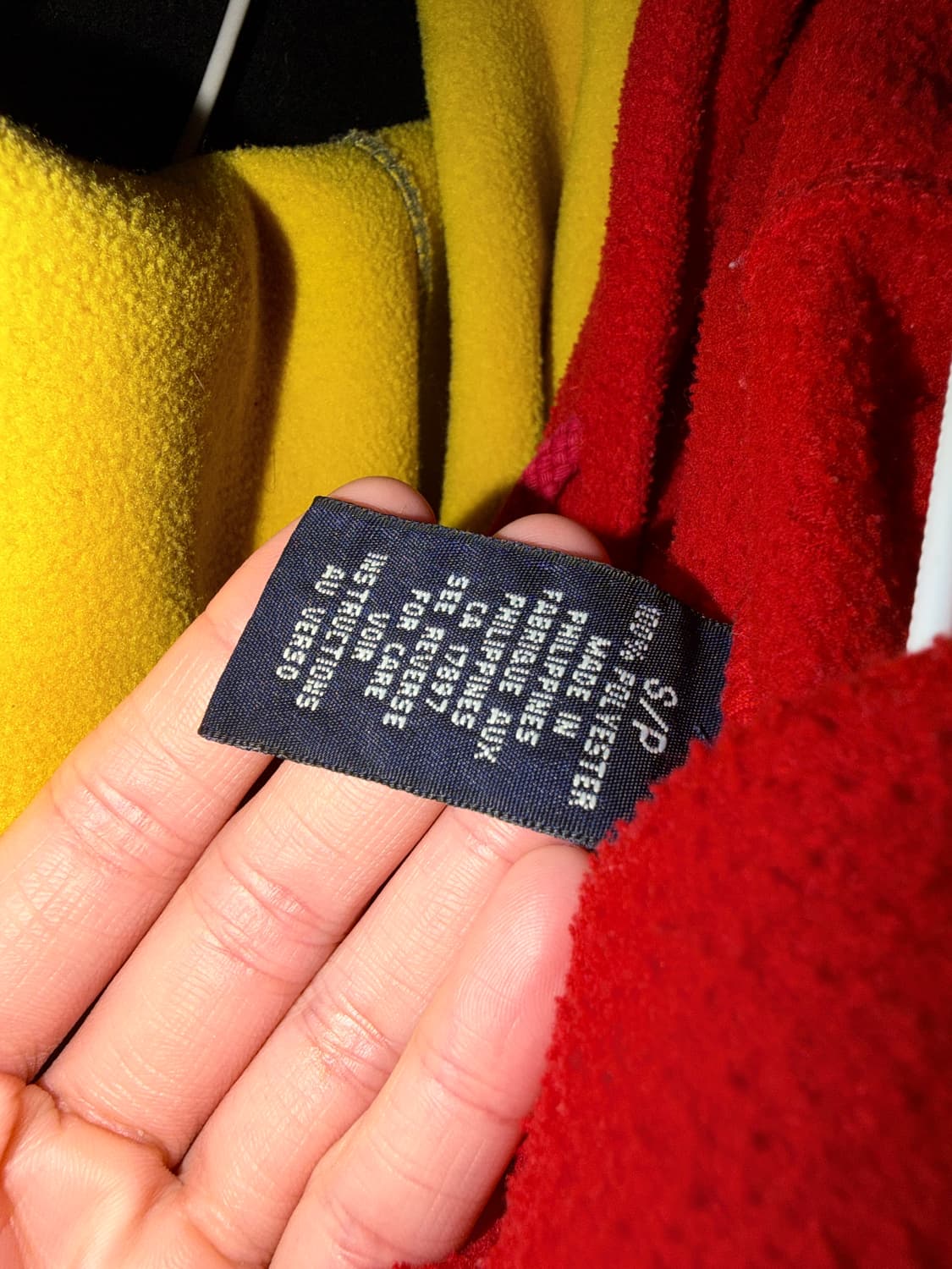 갭 애스레틱스 레드 후리스 후드 상품이미지3