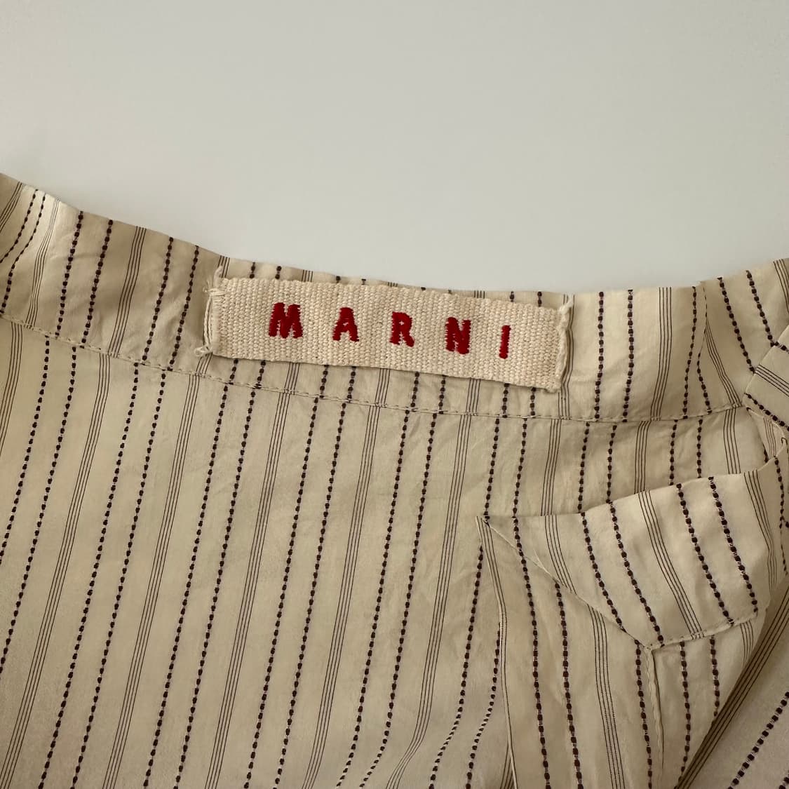 마르니 marni 실크 블라우스 상품이미지5