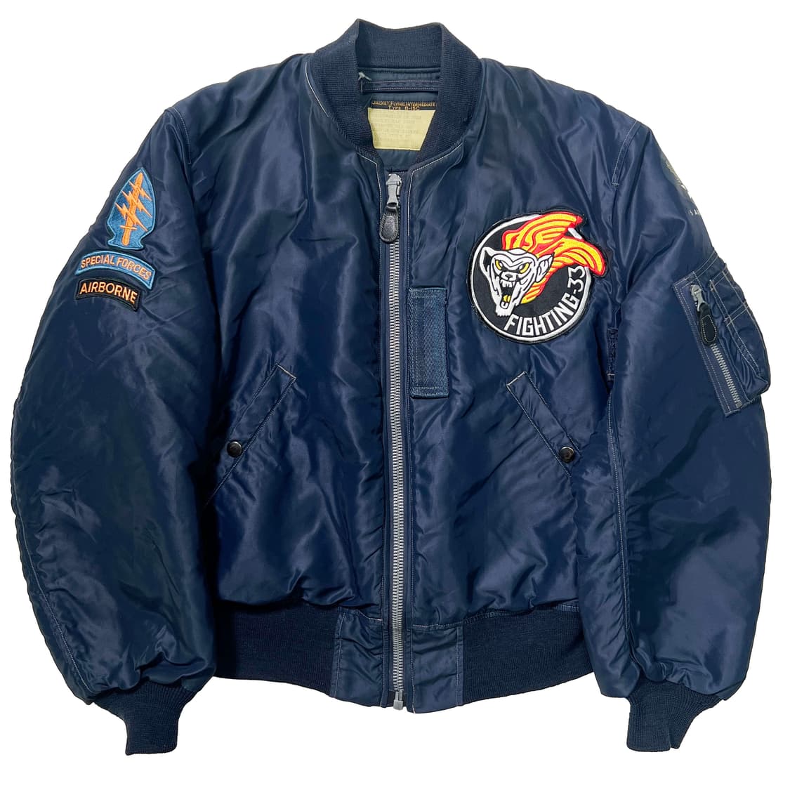 버즈릭슨 B-15C 플라이트 자켓 네이비 (38) 상품이미지1