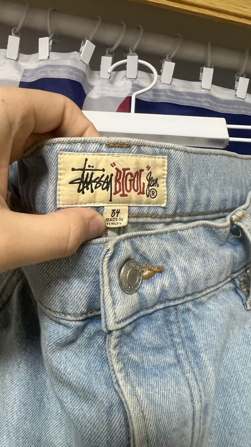 스투시 빅 올 쇼츠 라이트워시 상품이미지4