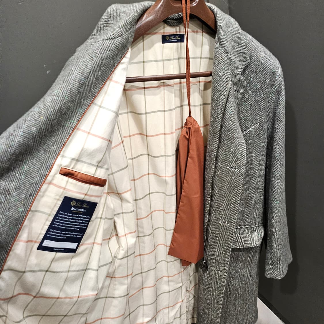 로로피아나 마틴갈라 캐시미어 혼용 신상 코트 상품이미지6