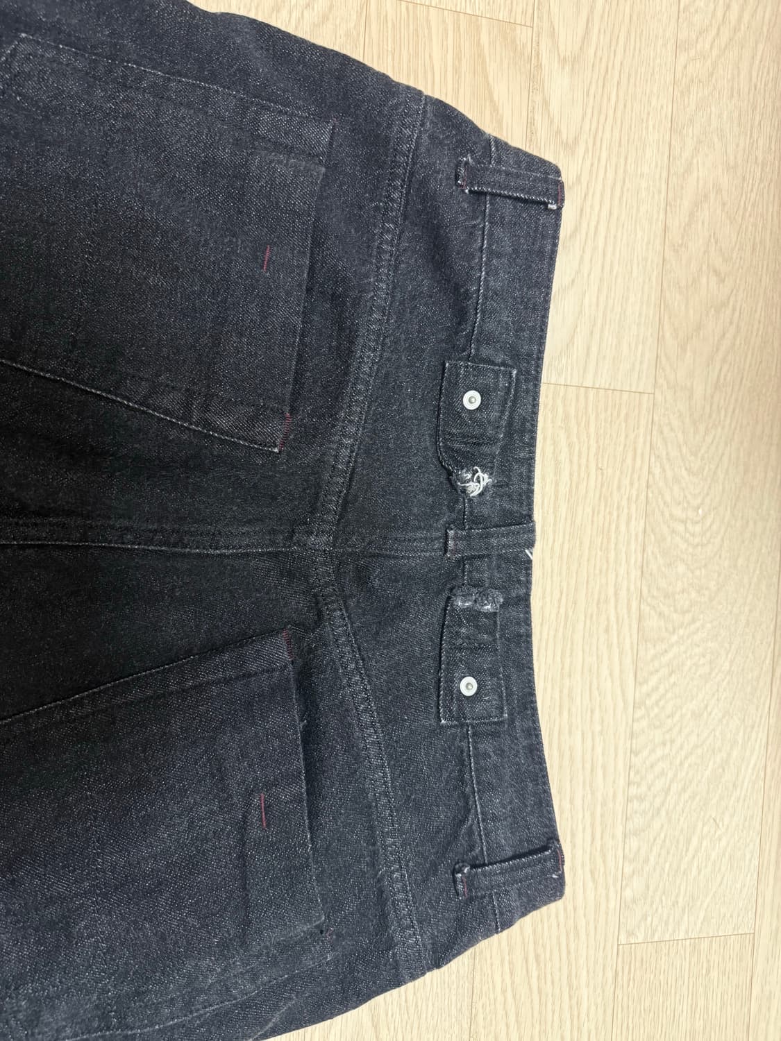 해칭룸 Regular Selvedge Jeans Black  상품이미지6