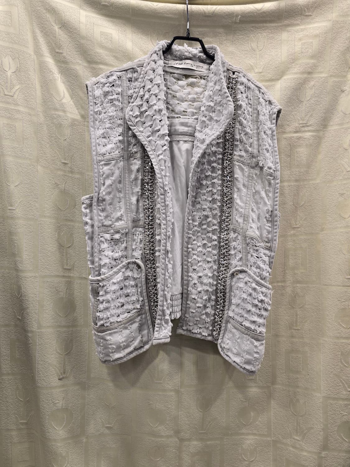 오브제 Oblee  데미지 데님조끼 프리사이즈 상품이미지1