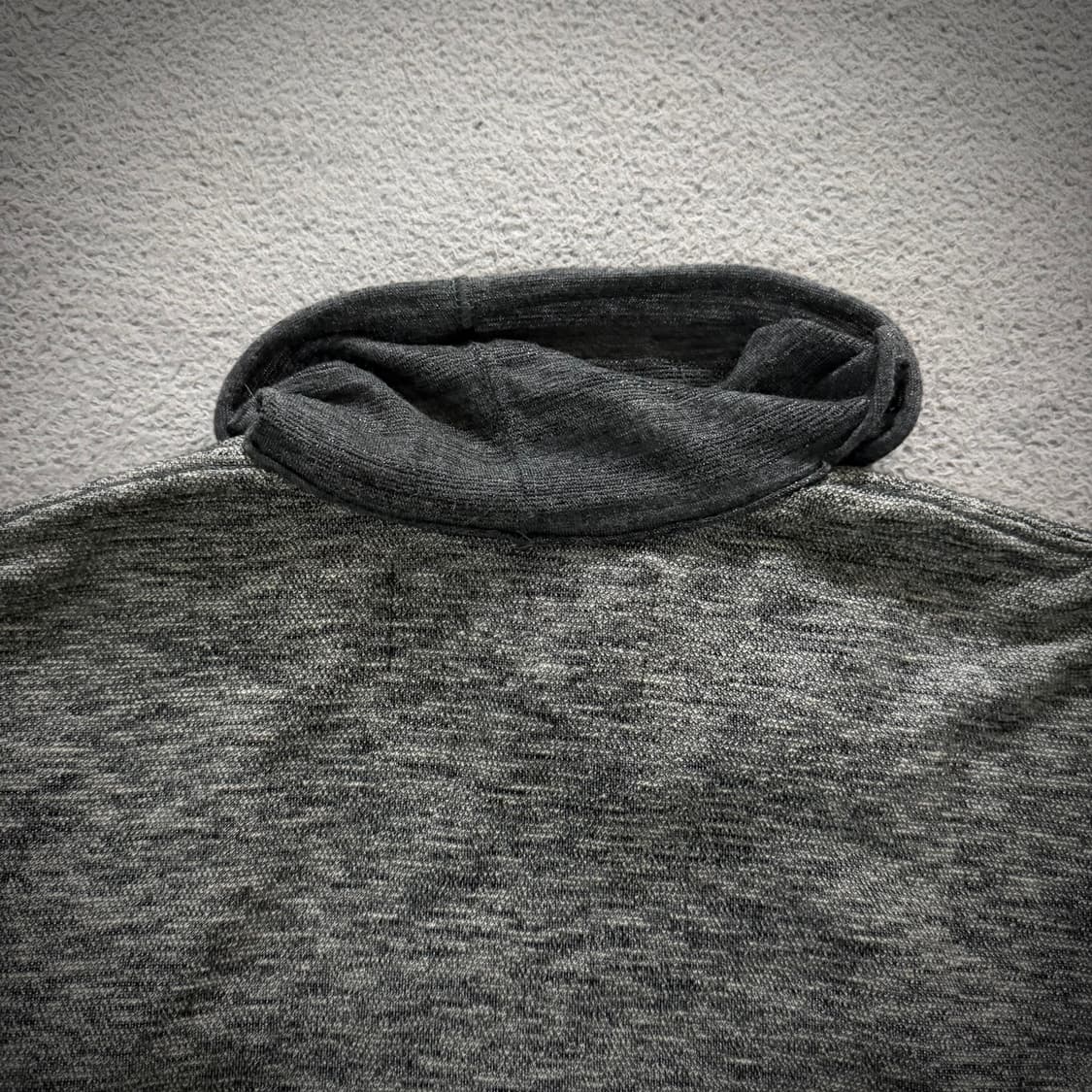 Roen scarf layered 3/4 sleeve 상품이미지5