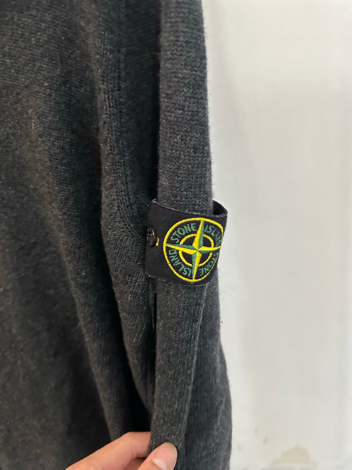 스톤아일랜드 니트 반집업 Xl(100-105) 정품 상품이미지3