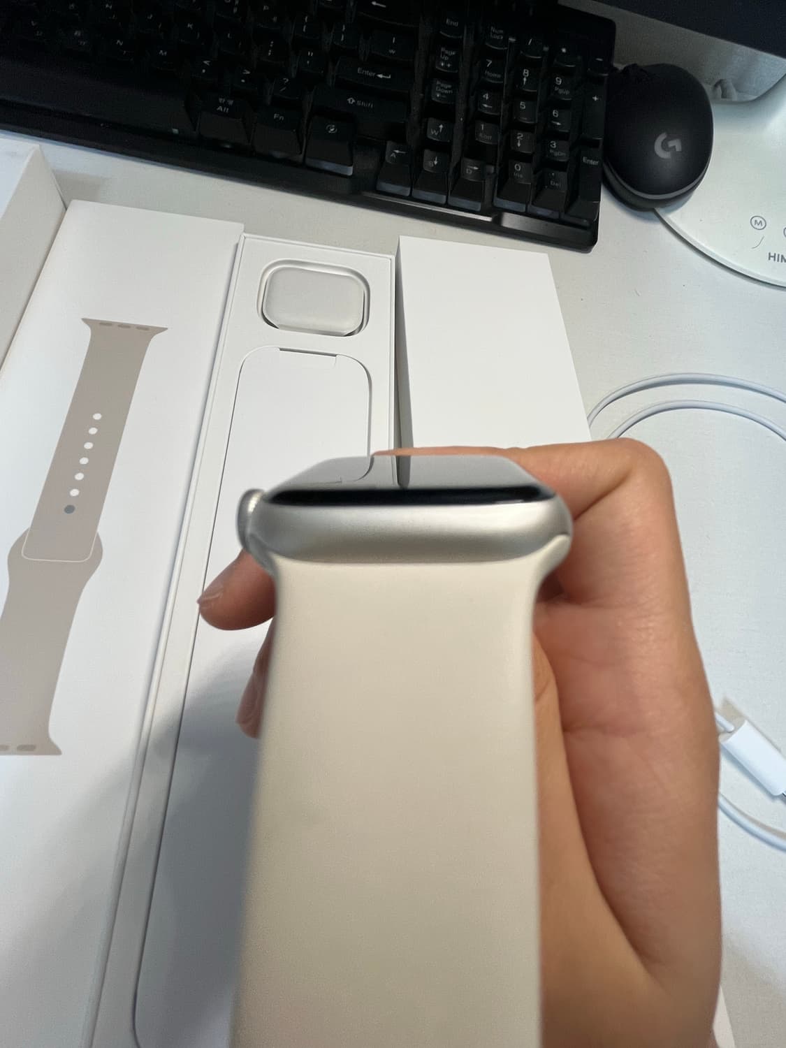 애플워치 7 셀룰러 41mm(배터리 93%) 상품이미지6