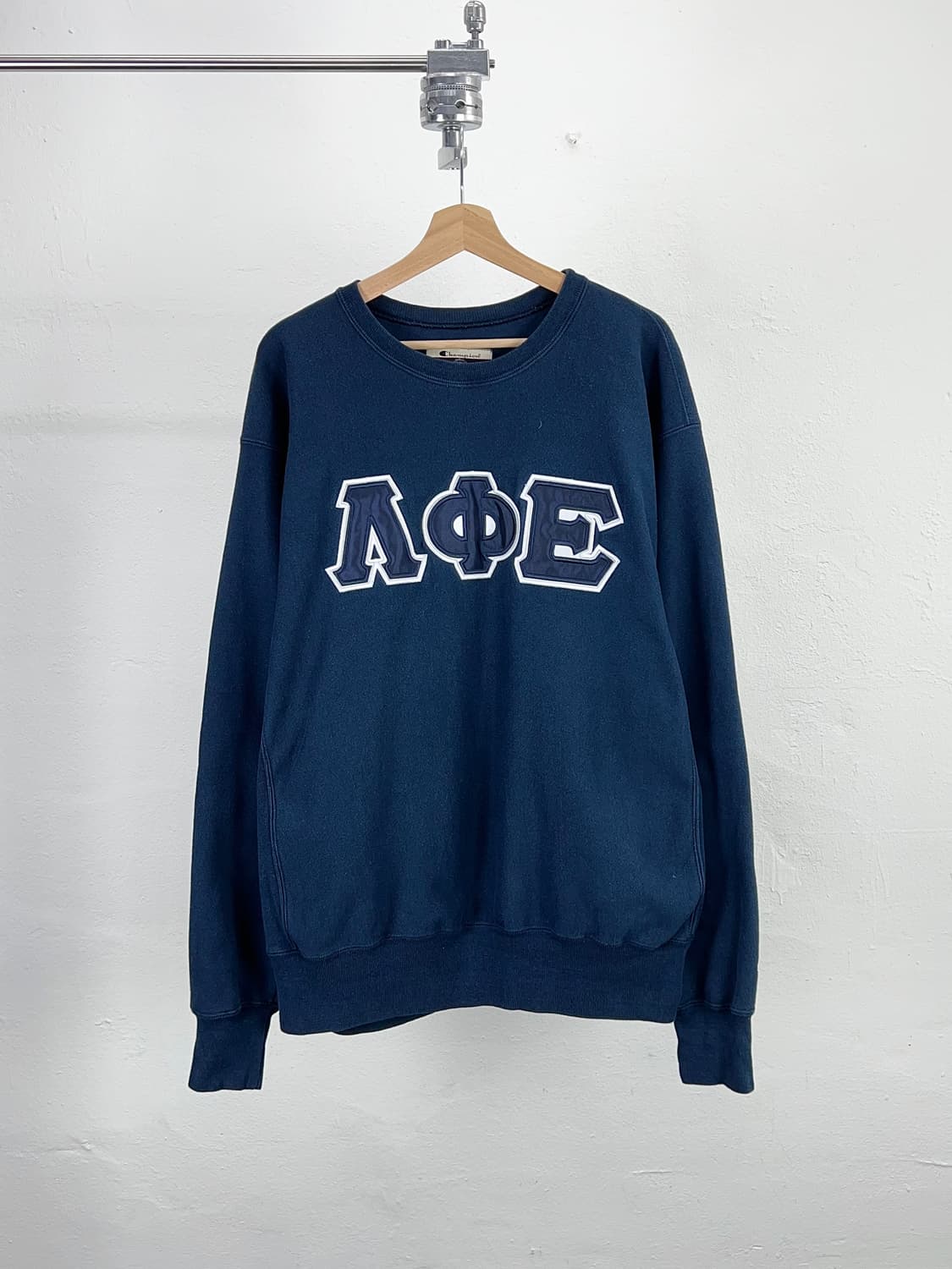 90s 챔피온 리버스위브 크루넥 스웻 셔츠 상품이미지1