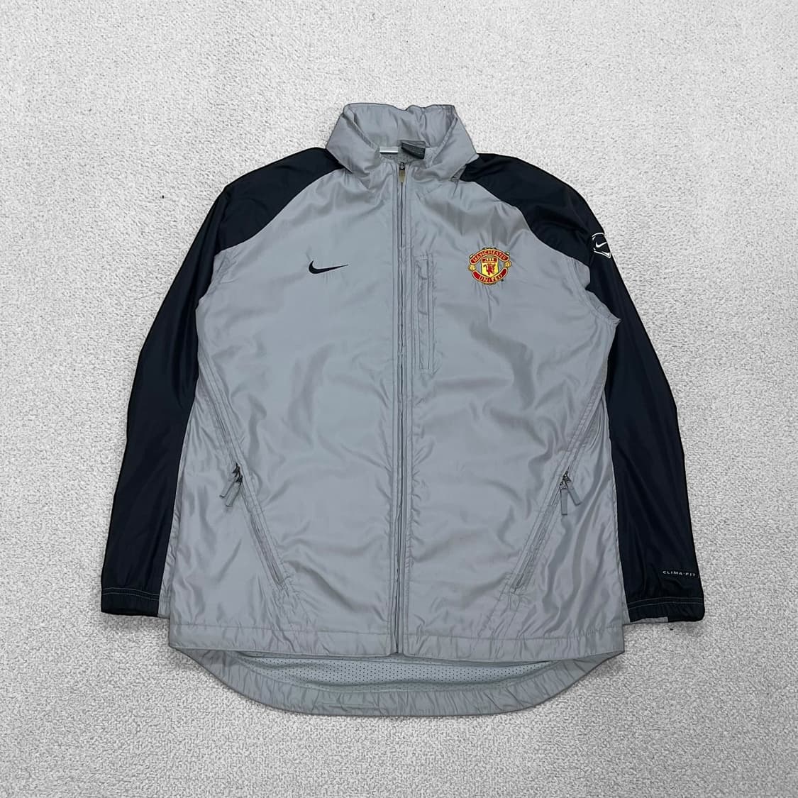 나이키 00s 맨체스터유나이티드 보다폰 바람막이 자켓 그레이 상품이미지1