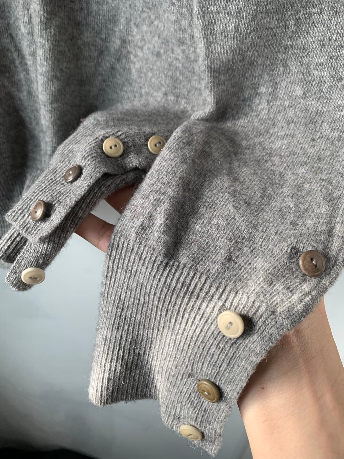  takahiromiyashita the soloist 멀티버튼 니트 M 상품이미지5