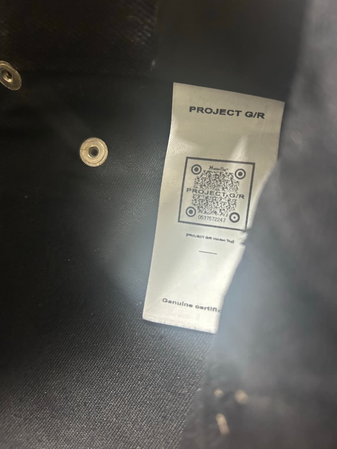 프로젝트지알 백워드 코티드 데님 2 상품이미지3