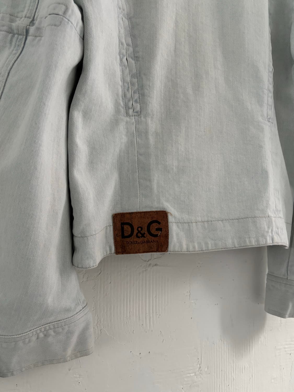 Dolce&Gabbana 돌체앤가바나 라이트 워싱 데님 자켓 상품이미지3
