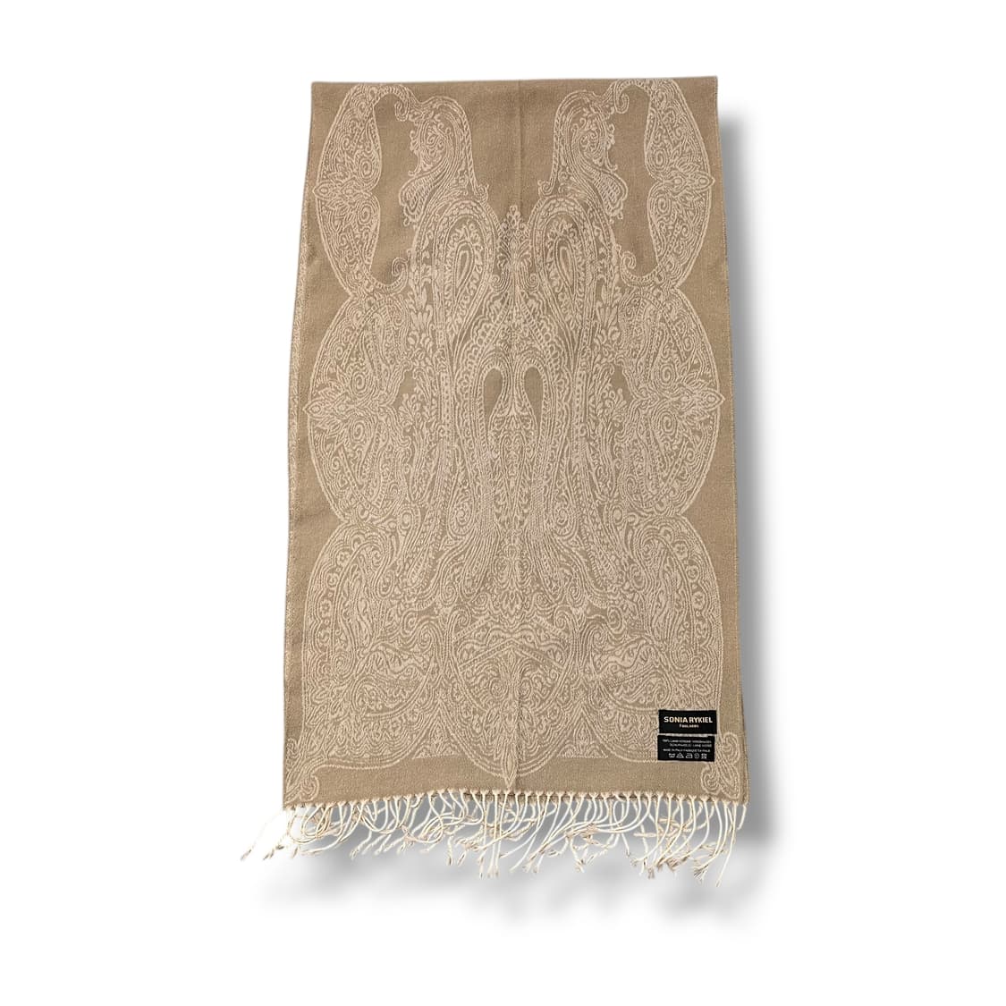  소니아리키엘 에스닉 패턴 울 머플러 y13859 상품이미지2