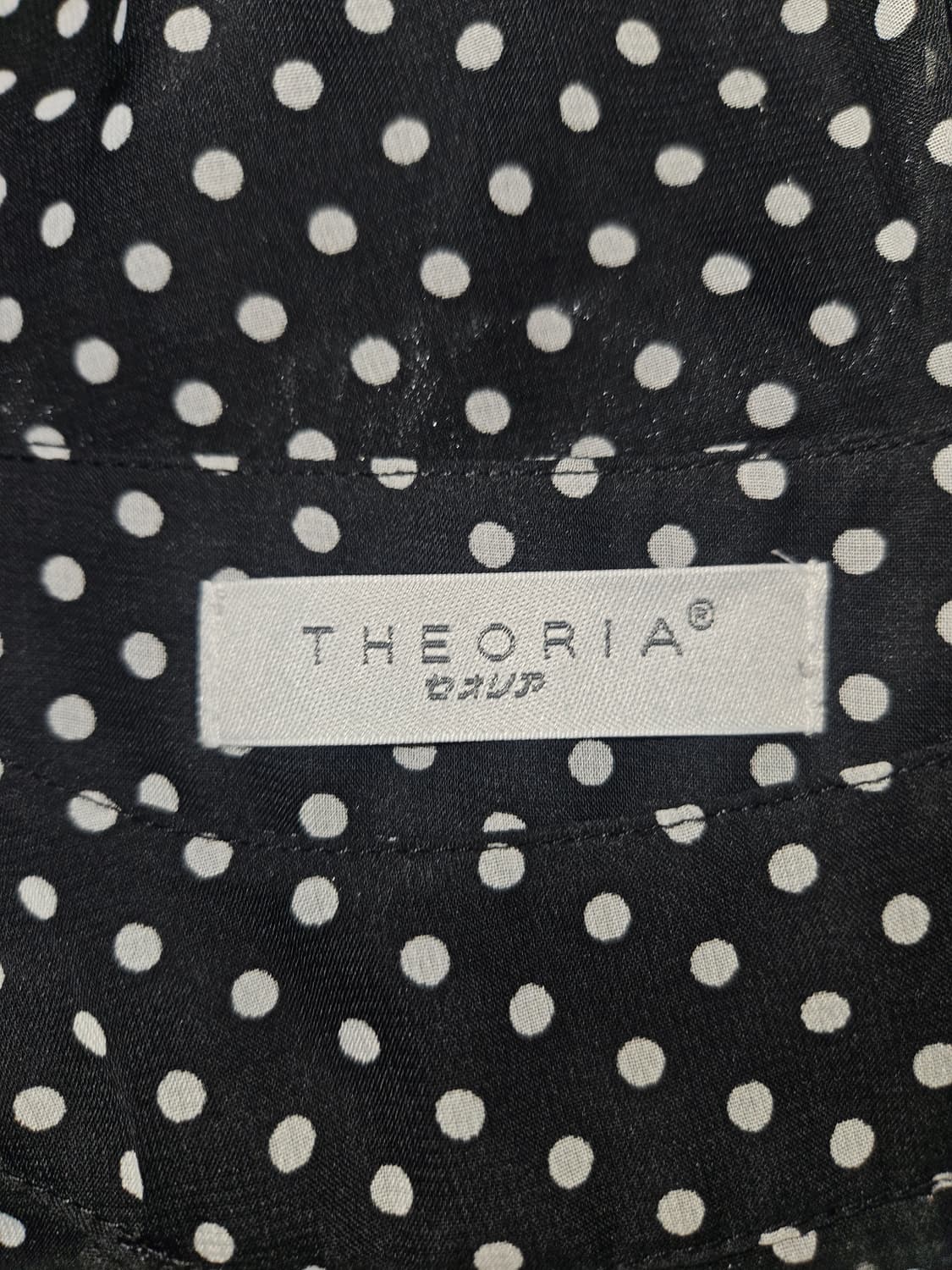 theoria 히메 공겜여주 도트 패턴 블라우스 상품이미지5