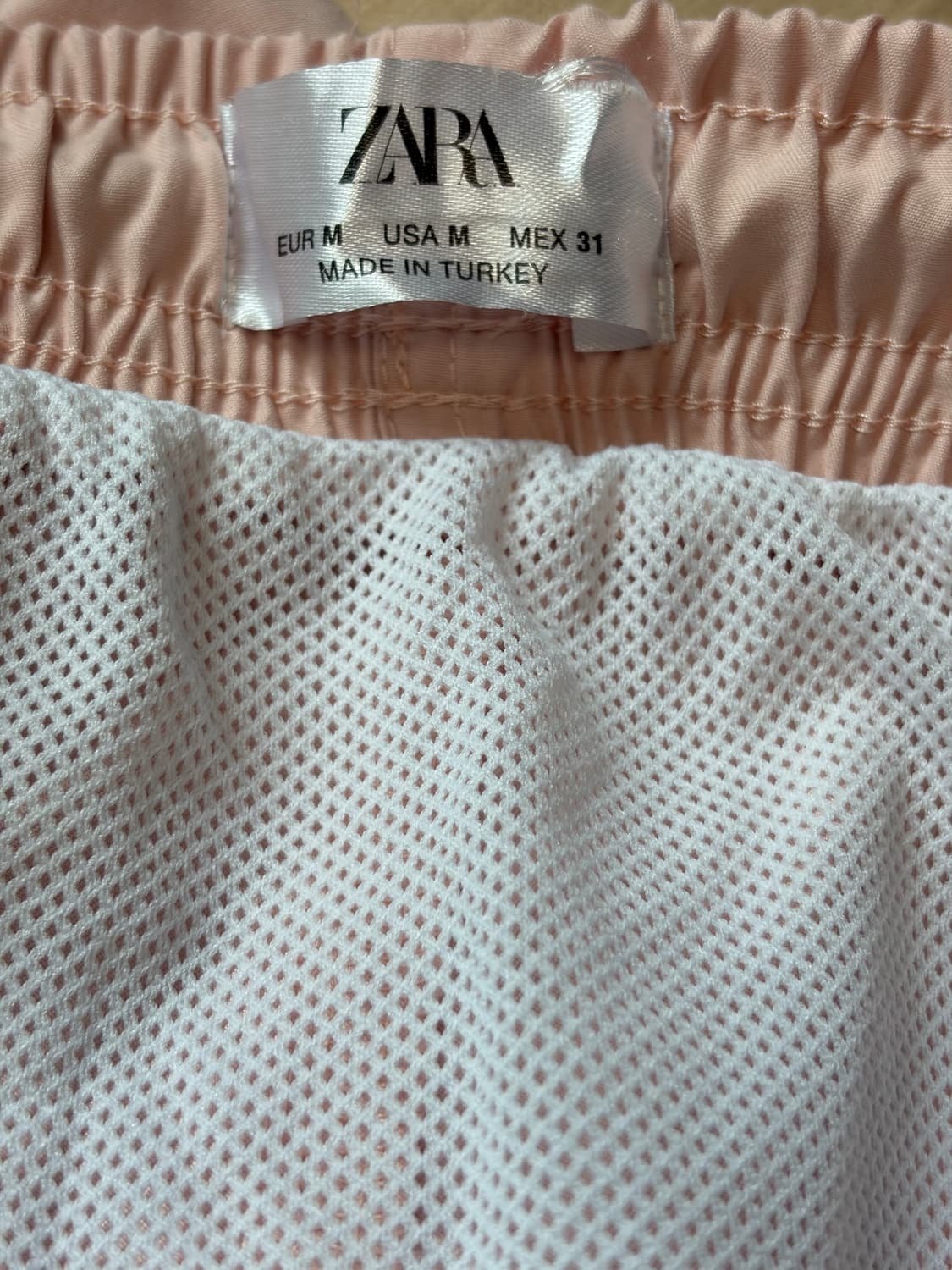 [S급] ZARA 자라 핑크 스윔 쇼츠 / 수영복 반바지 (M) 상품이미지5