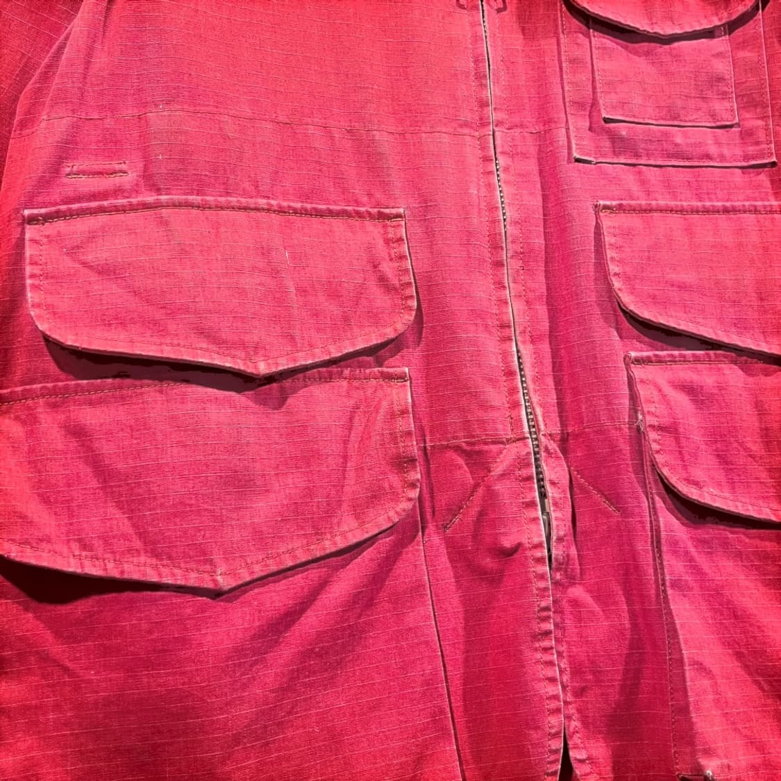 [Woolrich] 50's 울리치 복각 립스탑 워크자켓 상품이미지5