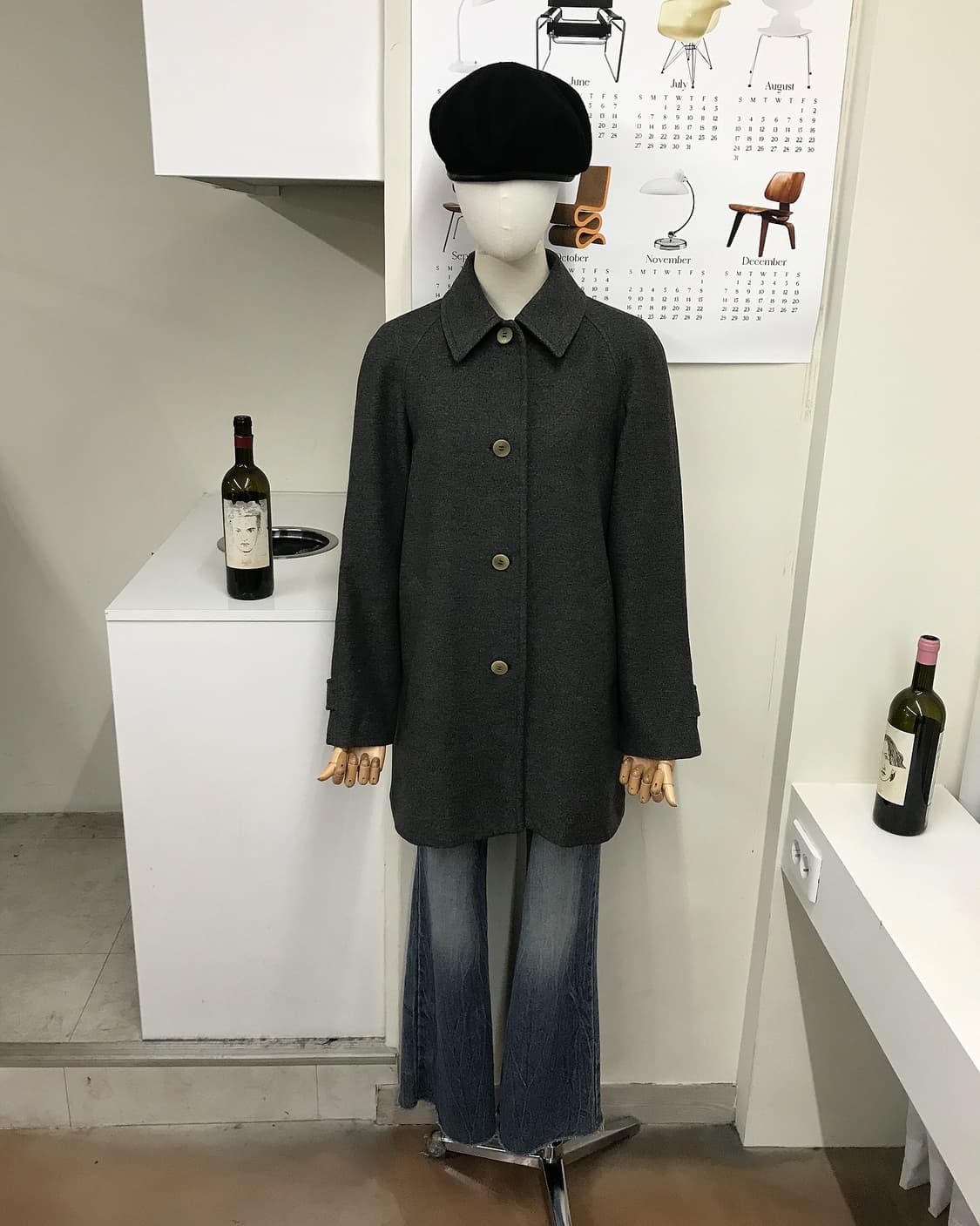 폴로 랄프로렌 캐시미어 하프 코트 상품이미지7