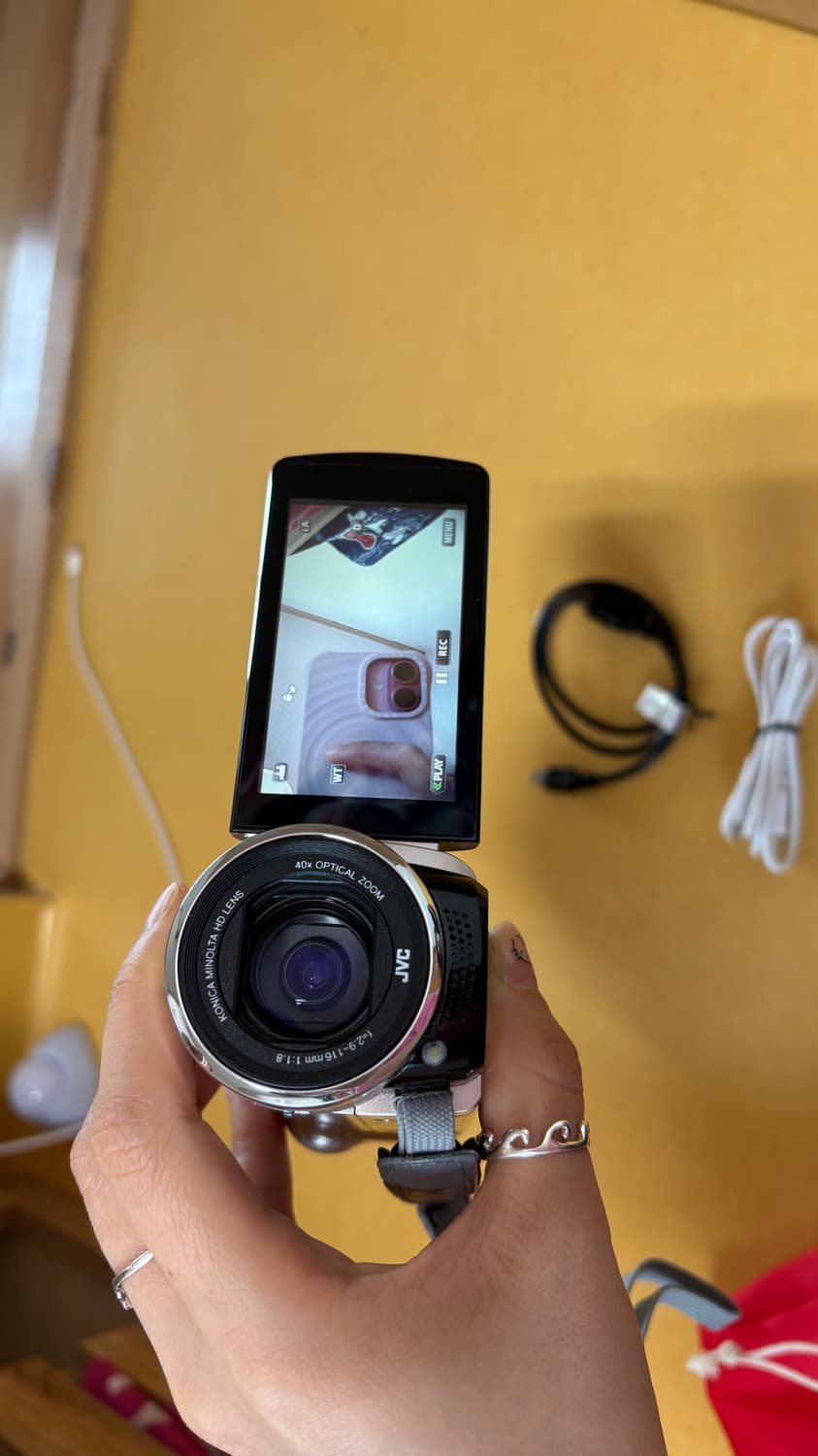 JVC GZ-E265 카리나 캠코더 핑크💖 상품이미지7