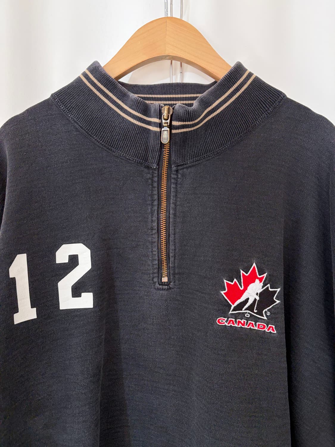 90's bulletin half zip up (madeinCANADA) 상품이미지3