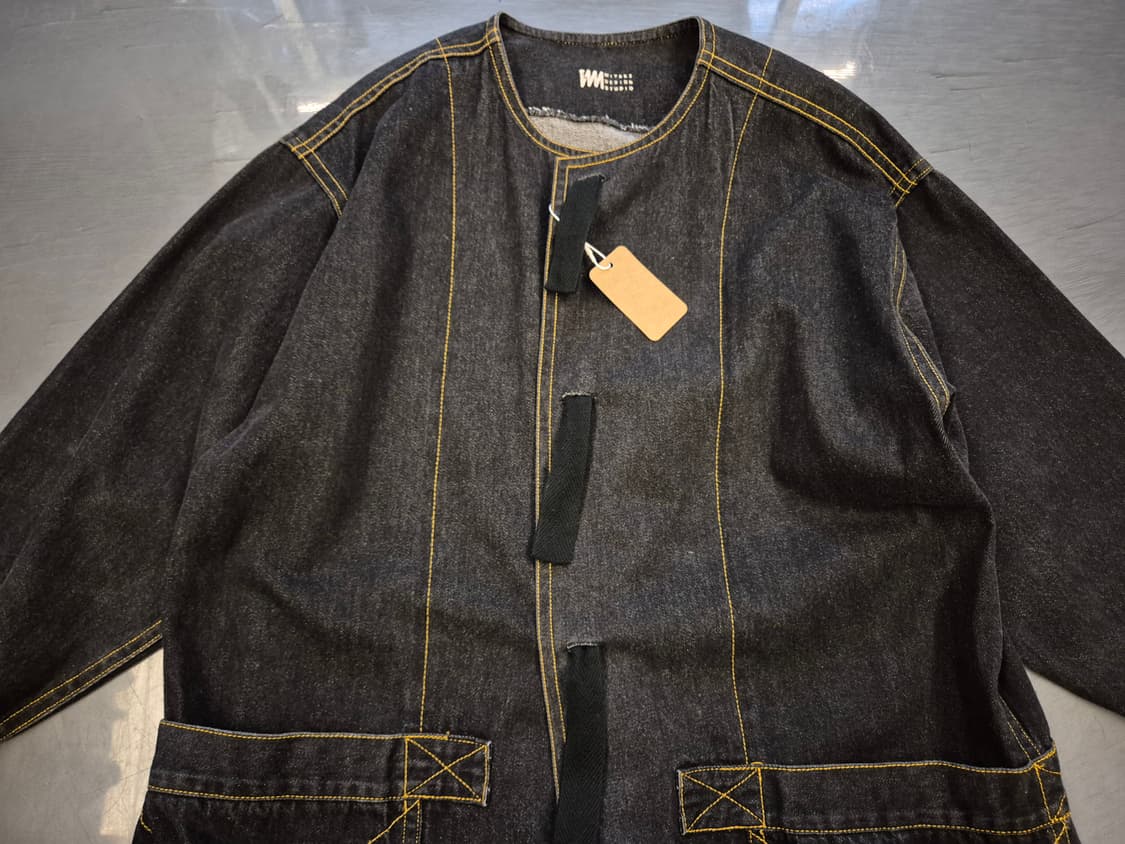 80s MIYAKE DESIGN STUDIO 이세이미야케 데님자켓 상품이미지2