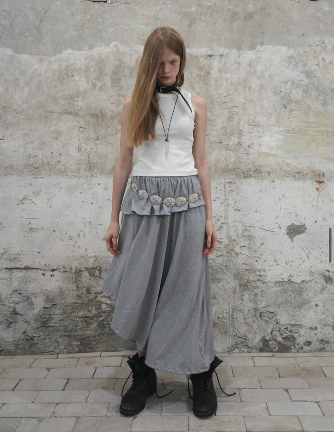 새상품) 데어드 tilt skirt m사이즈 상품이미지4