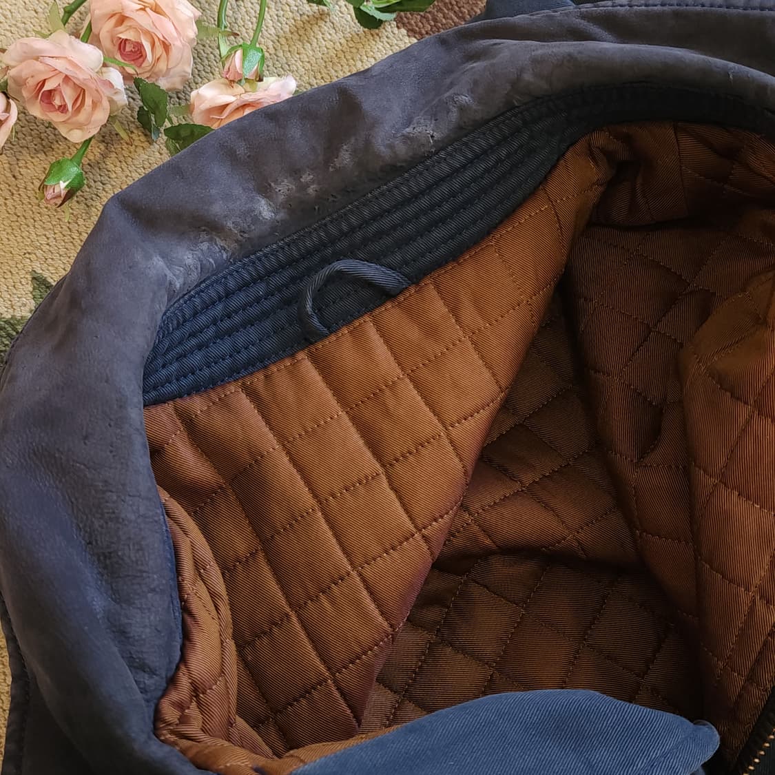 90s 제냐 헌팅자켓 초어코트 블루 L 상품이미지8