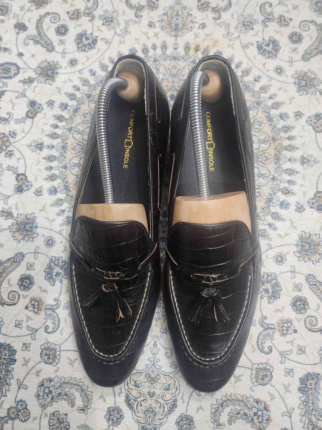 (새상품) 성수동 악어 가죽 태슬 로퍼 280mm 상품이미지2