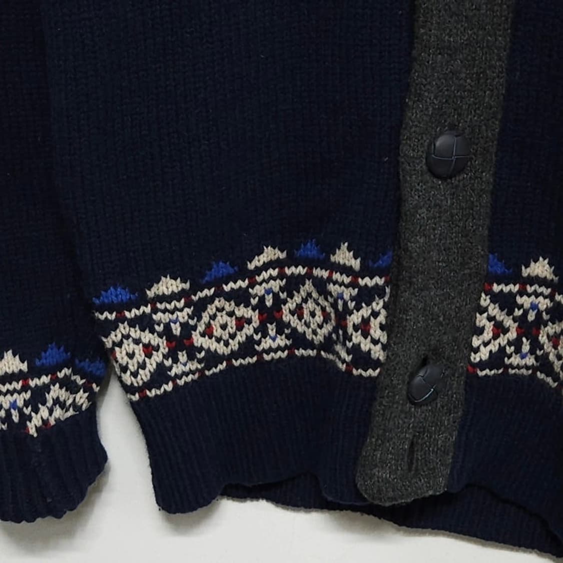 95)Tommy 타미힐피거 노르딕 숄카라 헤비 가디건 상품이미지3
