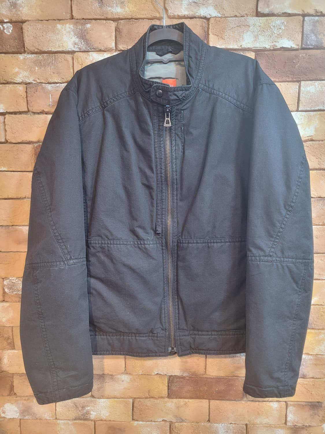 휴고 보스 남성 블랙 블루종 자켓 50 상품이미지1