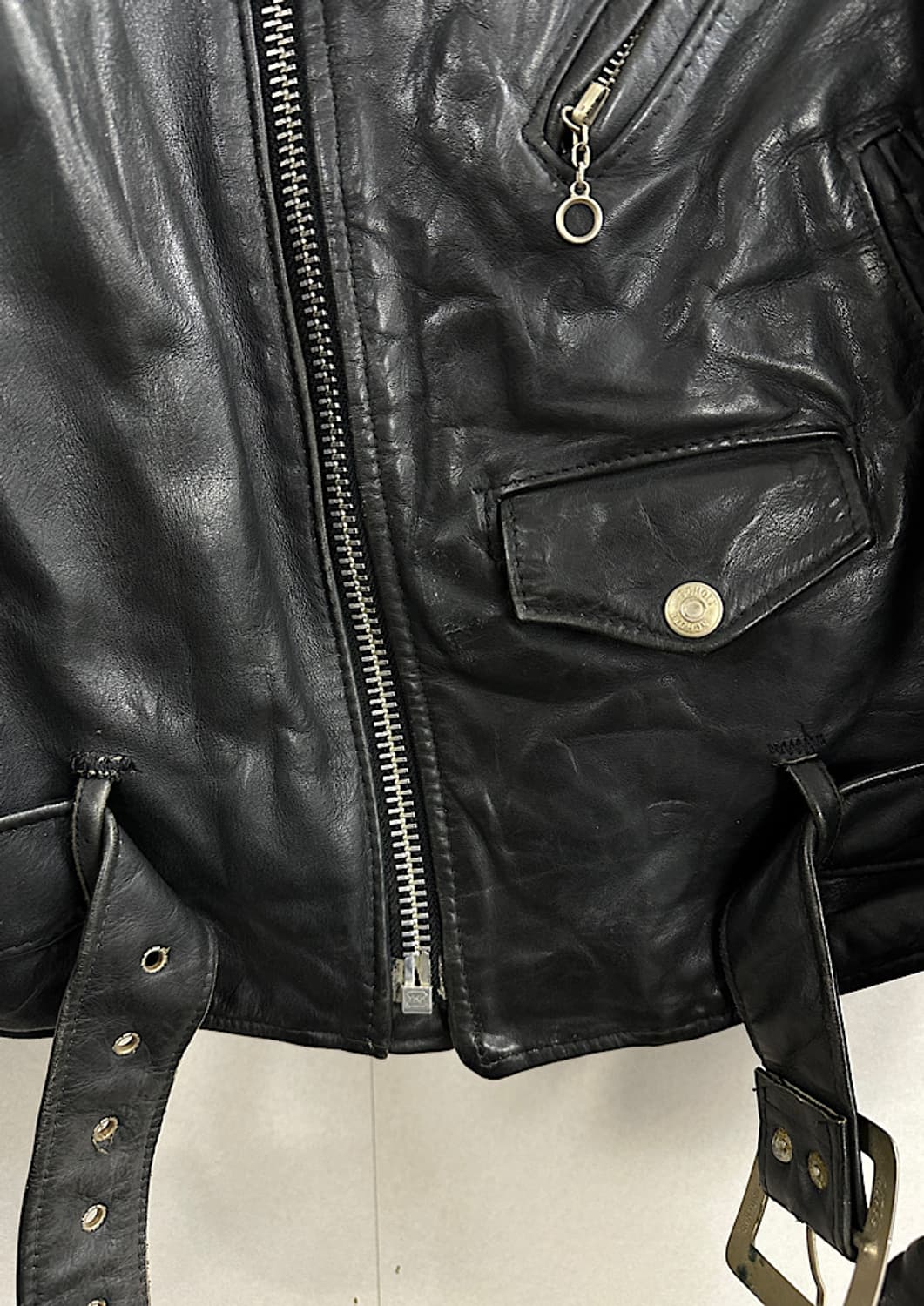 빈티지 쇼트 퍼펙토 라이더 자켓 M  상품이미지4