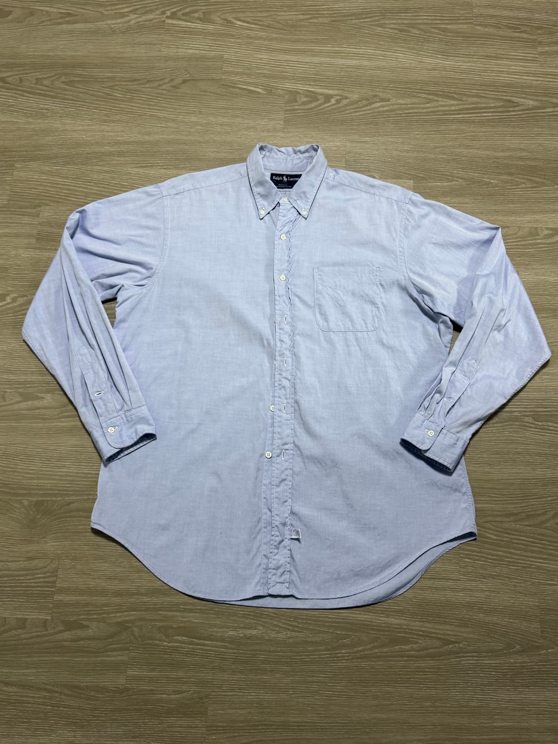 USA 90s 폴로 랄프로렌 논 포니로고 셔츠 빈티지 상품이미지1