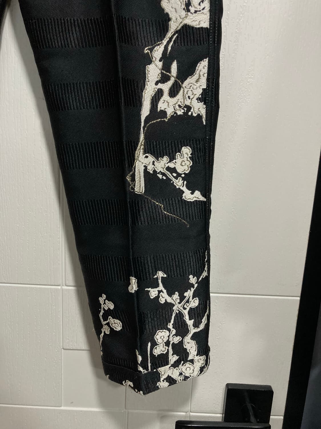 18AW 하이더 아커만 실크 자수 수트 상품이미지9