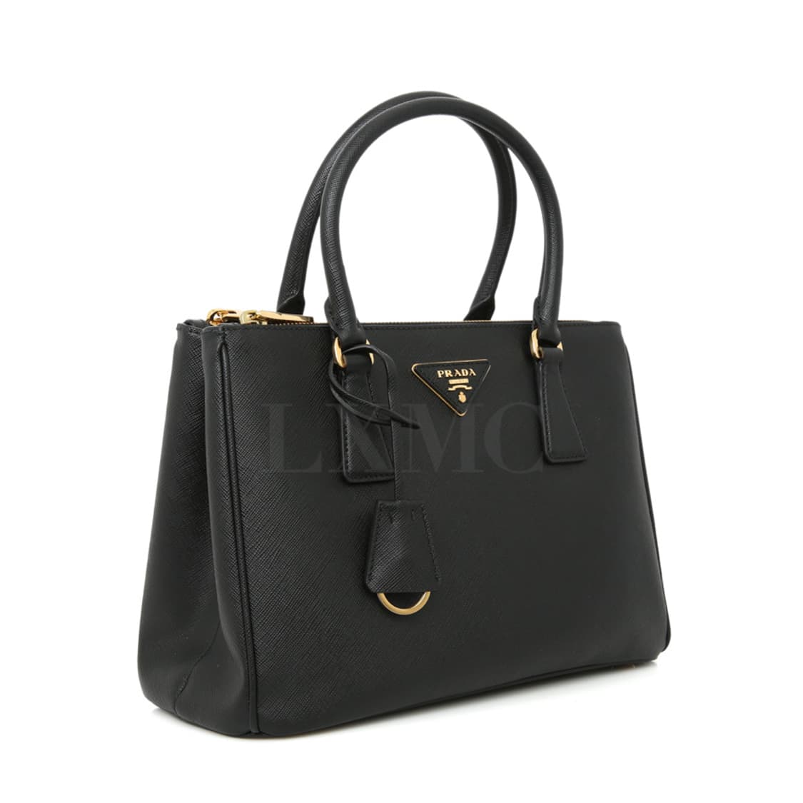 프라다 사피아노 갤러리아 백 1BA863 블랙 금장 상품이미지4