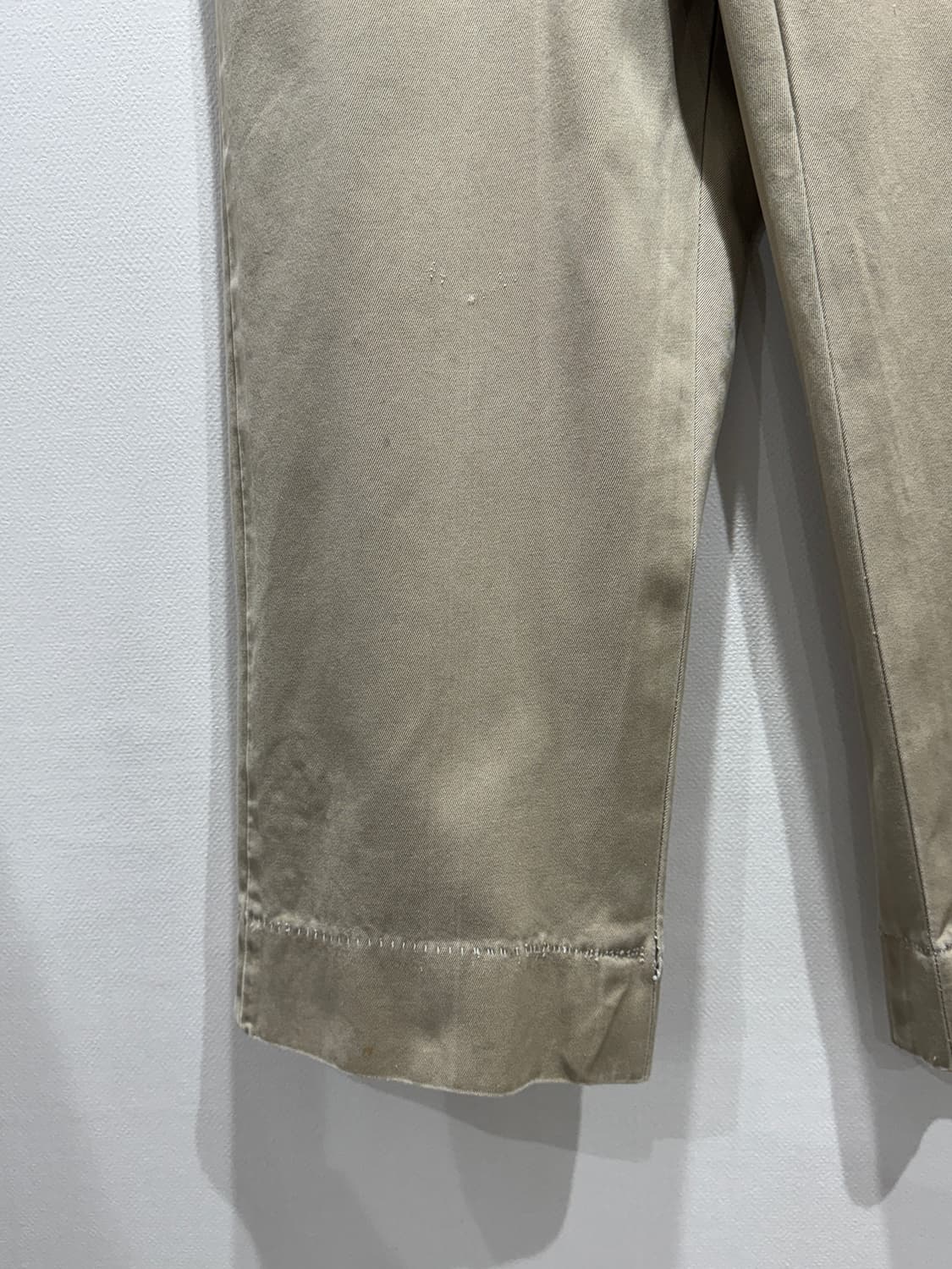 WW2 40s 미군 카키 오피서 치노 팬츠 상품이미지5