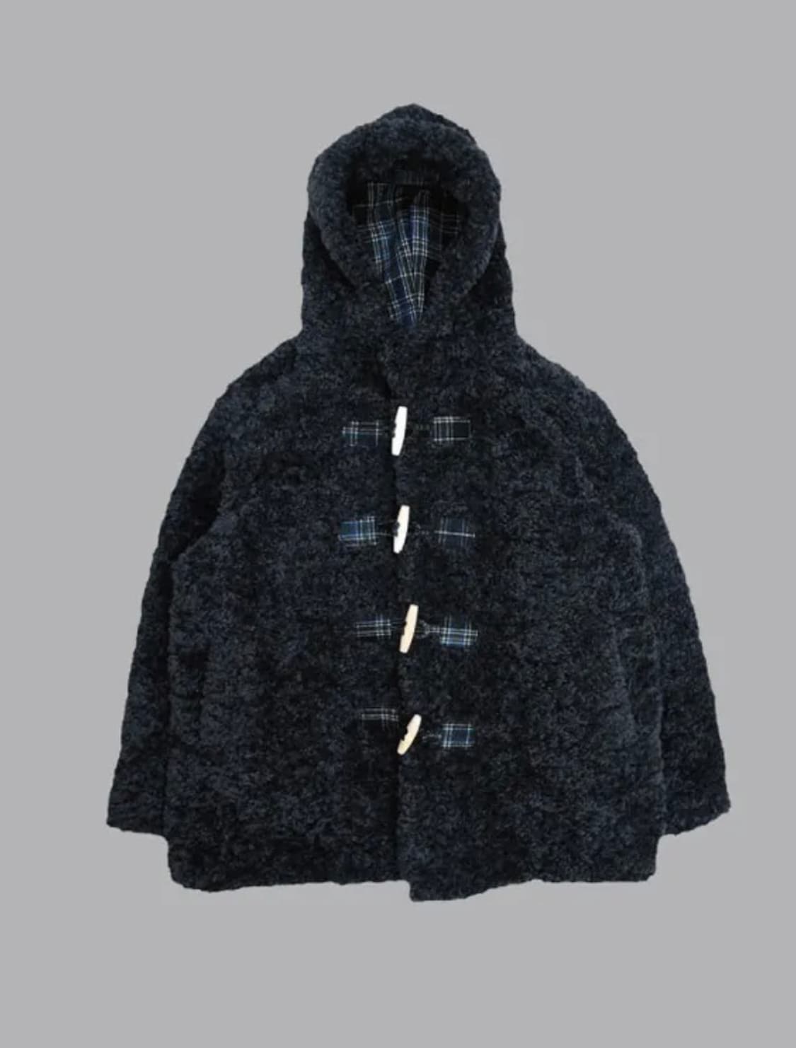 새상품))더뮤지엄비지터 퍼자켓  상품이미지1