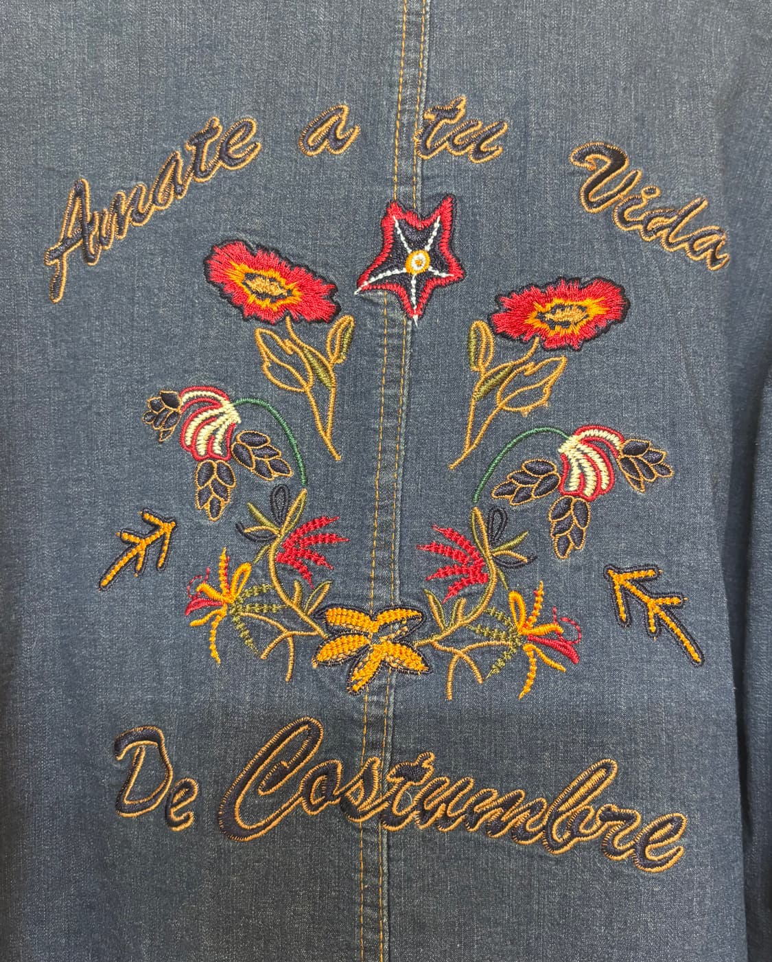 새 상품 ) AV OLIVIA 데님 롱 남방 자켓 105 상품이미지3