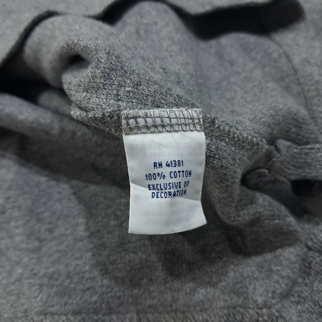 CL784 M 폴로 가죽풀러 헤더그레이 하프집업 니트 스웨터 상품이미지6