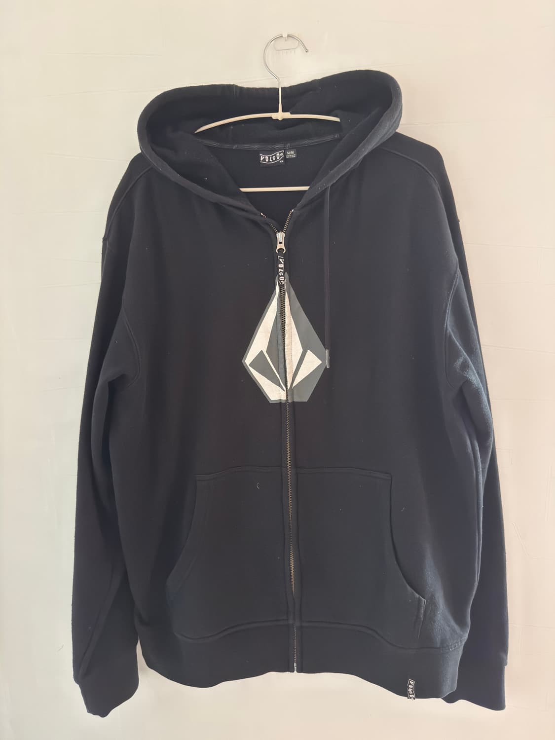 Volcom 후드집업 M 블랙 상품이미지1